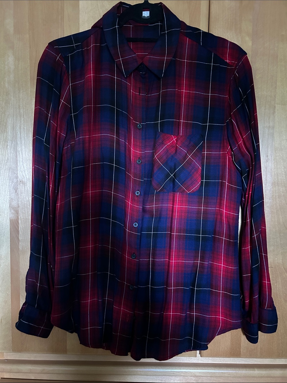Like New Garage Soft Plaid Shirt